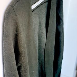 Lululemon cotton cardigan, olive green, size 6